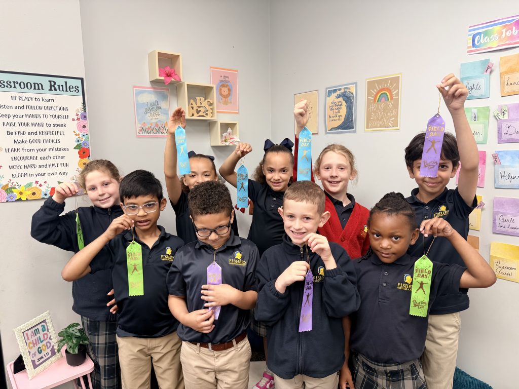 Students at Fishers Christian Academy