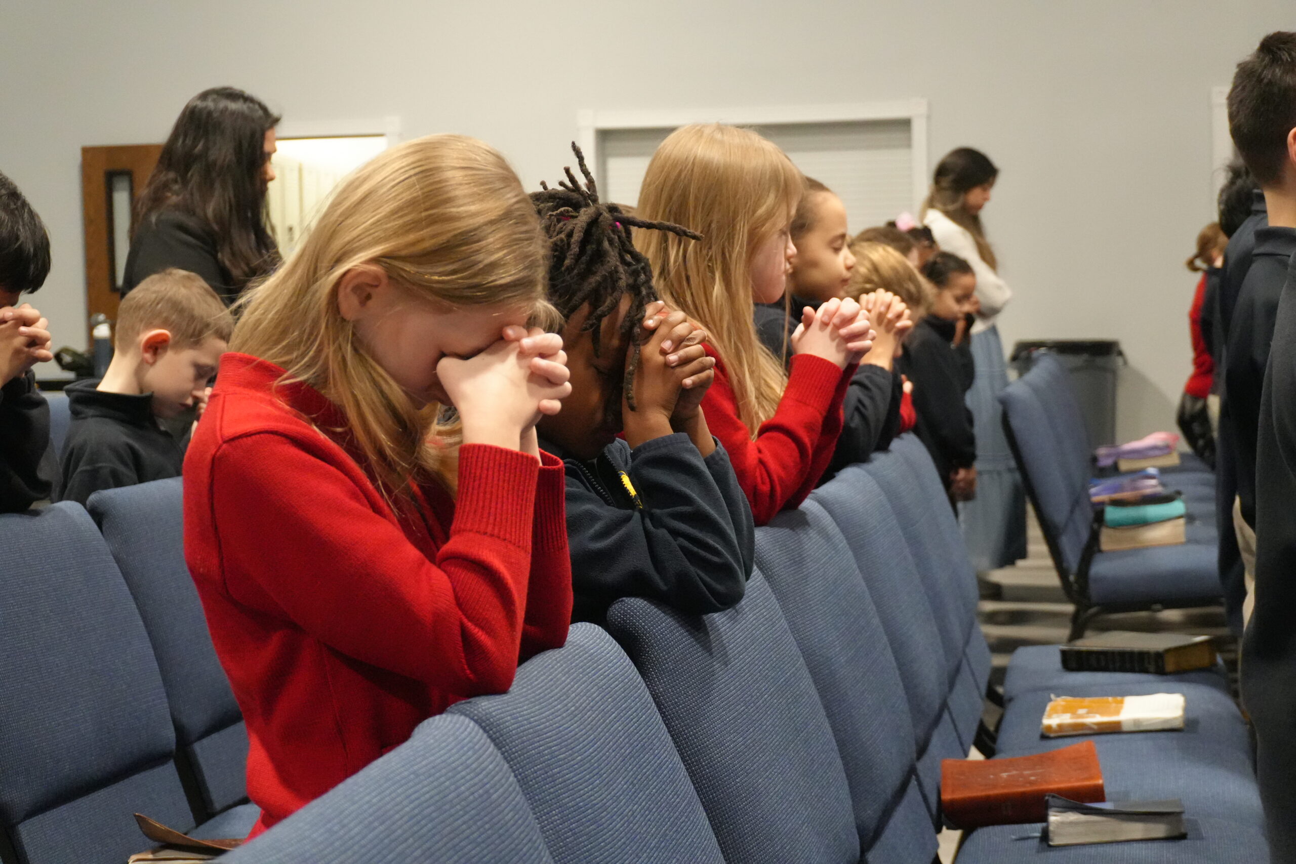 Students at Fishers Christian Academy